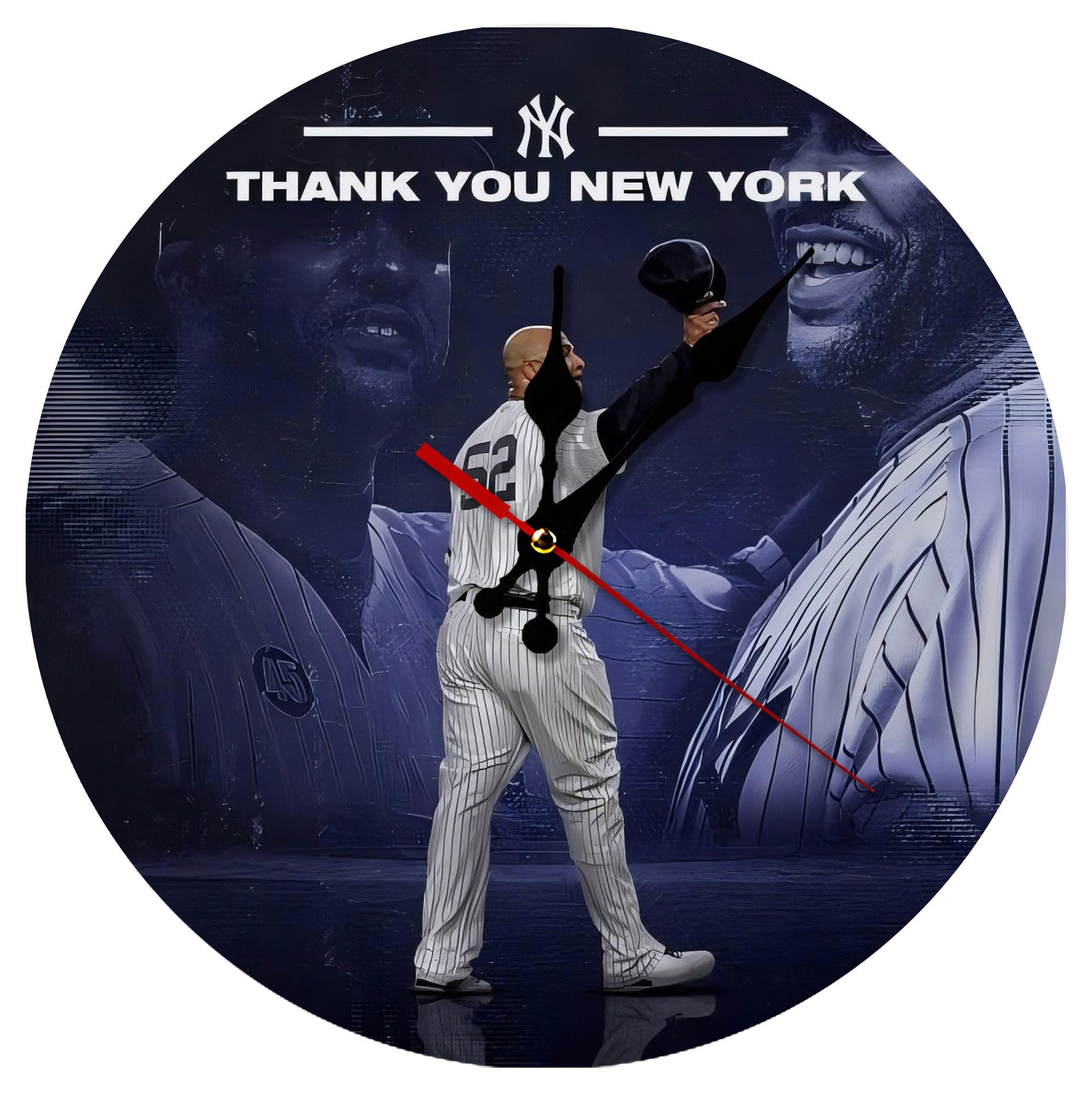 CC Sabatnia 30 Silent Round Wall Clock – Modern & Stylish DIY Design, Durable Wood Construction, Easy To Install – Perfect For Office, Bedroom, Living Room, And More